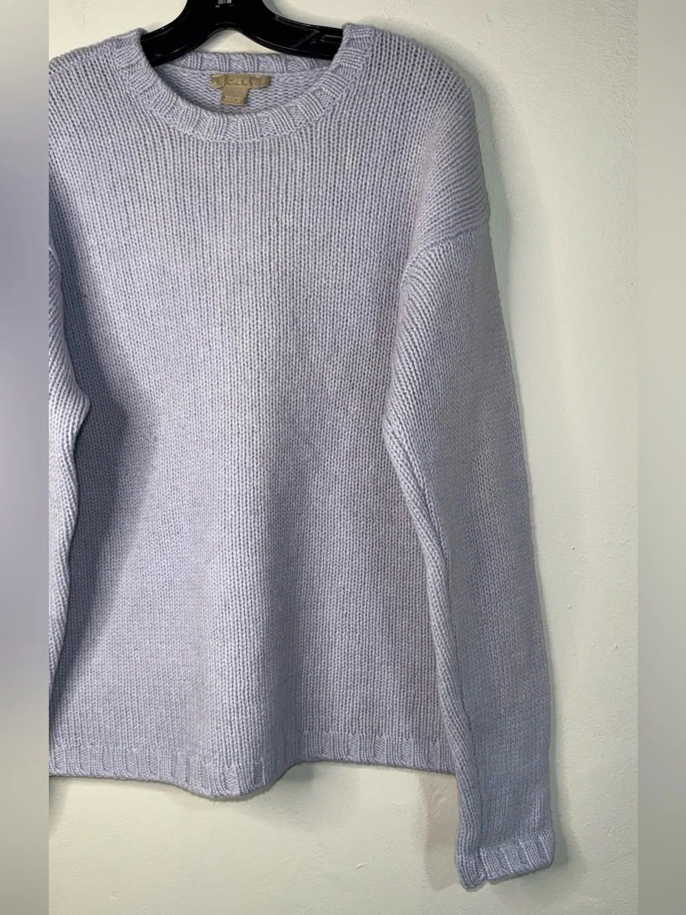 J. Crew Factory Pastel Lavender Crewneck Sweater